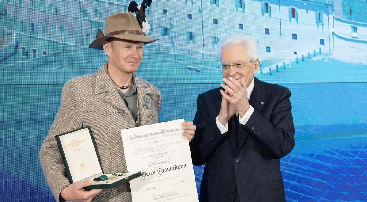 Marcocamandona.com - Riconoscimento Presidente Mattarella